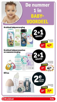 Kruidvat babyaccessoires en mamaverzorging aanbieding bij Kruidvat – geldig van 17.03.2026 t/m 22.03.2026