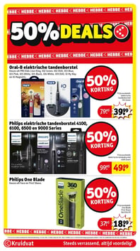 Philips One Blade aanbieding bij Kruidvat – geldig van 17.03.2026 t/m 22.03.2026