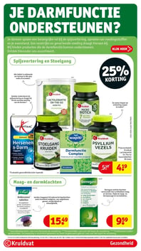 PSYLLIUM VEZELS aanbieding bij Kruidvat – geldig van 17.03.2026 t/m 22.03.2026