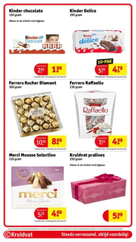 Kinder Delice aanbieding bij Kruidvat – geldig van 17.03.2026 t/m 22.03.2026