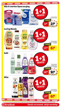 Gliss aanbieding bij Kruidvat – geldig van 17.03.2026 t/m 22.03.2026