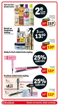Kruidvat elektrische styling aanbieding bij Kruidvat – geldig van 17.03.2026 t/m 22.03.2026
