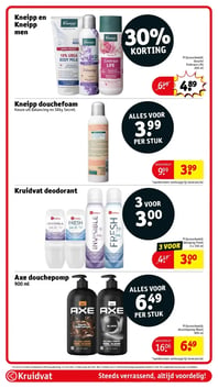 Kruidvat deodorant aanbieding bij Kruidvat – geldig van 17.03.2026 t/m 22.03.2026