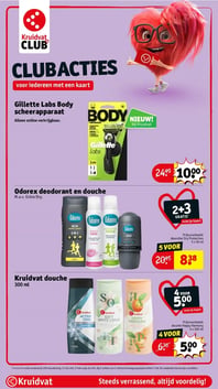 Odorex deodorant en douche aanbieding bij Kruidvat – geldig van 17.03.2026 t/m 22.03.2026