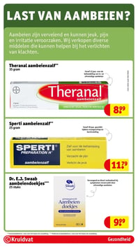 Dr. E.J. Swaab aambeiendoekjes*** aanbieding bij Kruidvat – geldig van 17.03.2026 t/m 22.03.2026