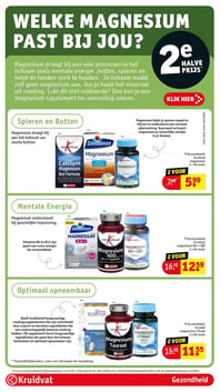 Kruidvat magnesium B6 + CBD aanbieding bij Kruidvat – geldig van 17.03.2026 t/m 22.03.2026