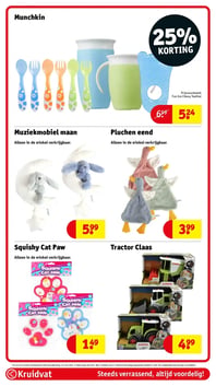 Pluchen eend aanbieding bij Kruidvat – geldig van 17.03.2026 t/m 22.03.2026