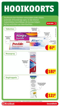 Pollinosan Hooikoorts oogdruppels aanbieding bij Kruidvat – geldig van 17.03.2026 t/m 22.03.2026