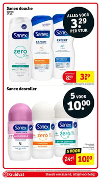 Sanex douche aanbieding bij Kruidvat – geldig van 17.03.2026 t/m 22.03.2026