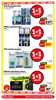 Gillette Labs Body en Face aanbieding bij Kruidvat – geldig van 17.03.2026 t/m 22.03.2026