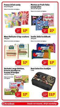 Freeze dried candy aanbieding bij Kruidvat – geldig van 17.03.2026 t/m 22.03.2026