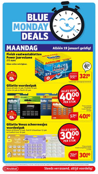 Gillette Venus scheermesjes voordeelpak aanbieding bij Kruidvat – geldig van 19.01.2026 t/m 19.01.2026