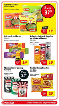 Indomie noodles 5-pak aanbieding bij Kruidvat – geldig van 20.01.2026 t/m 25.01.2026
