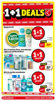Happy Earth aanbieding bij Kruidvat – geldig van 20.01.2026 t/m 25.01.2026