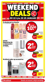 Gellak Depend Gel iQ en alessandro striplac aanbieding bij Kruidvat – geldig van 20.01.2026 t/m 25.01.2026
