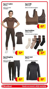 Sport vest M t/m XL aanbieding bij Kruidvat – geldig van 20.01.2026 t/m 25.01.2026