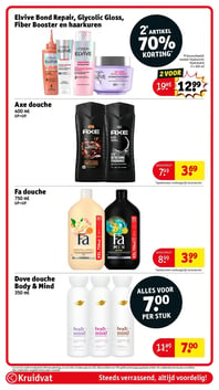 Elvive Bond Repair, Glycolic Gloss, Fiber Booster en haarkuren aanbieding bij Kruidvat – geldig van 20.01.2026 t/m 25.01.2026