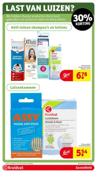 Kruidvat luizenkam aanbieding bij Kruidvat – geldig van 20.01.2026 t/m 25.01.2026