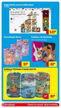 Pokémon TCG Kanto friends mini tin aanbieding bij Kruidvat – geldig van 20.01.2026 t/m 25.01.2026