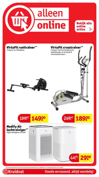 VirtuFit roeitrainer** aanbieding bij Kruidvat – geldig van 20.01.2026 t/m 25.01.2026