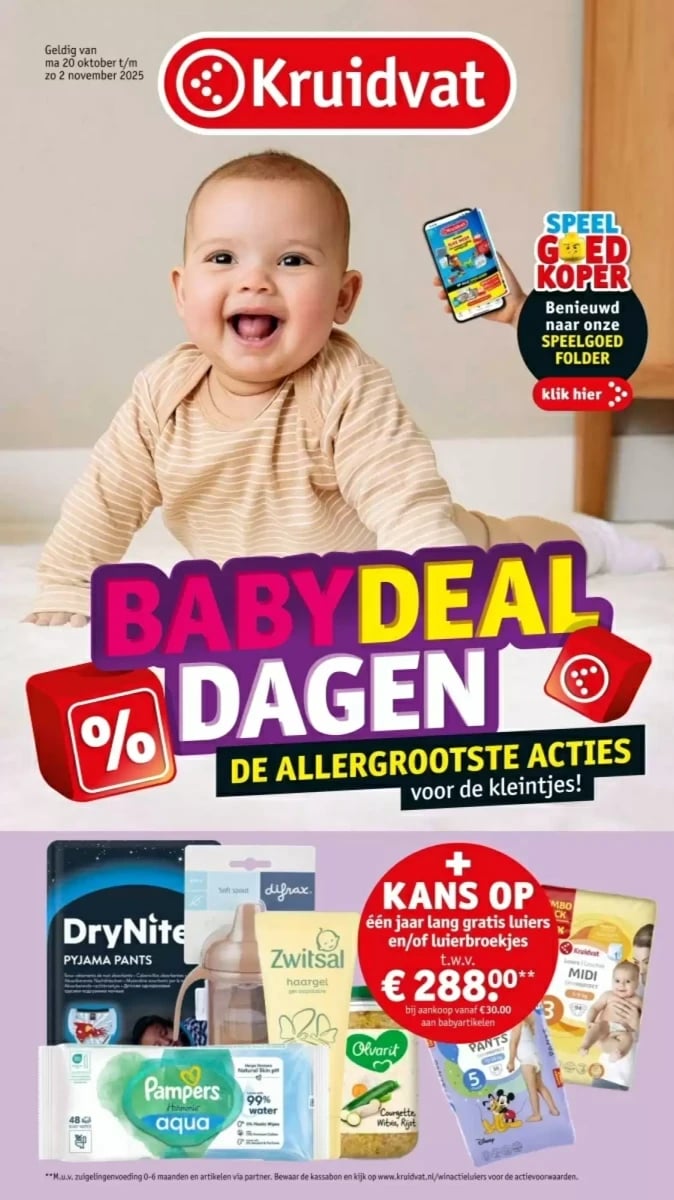 Kruidvat folder – pagina 1