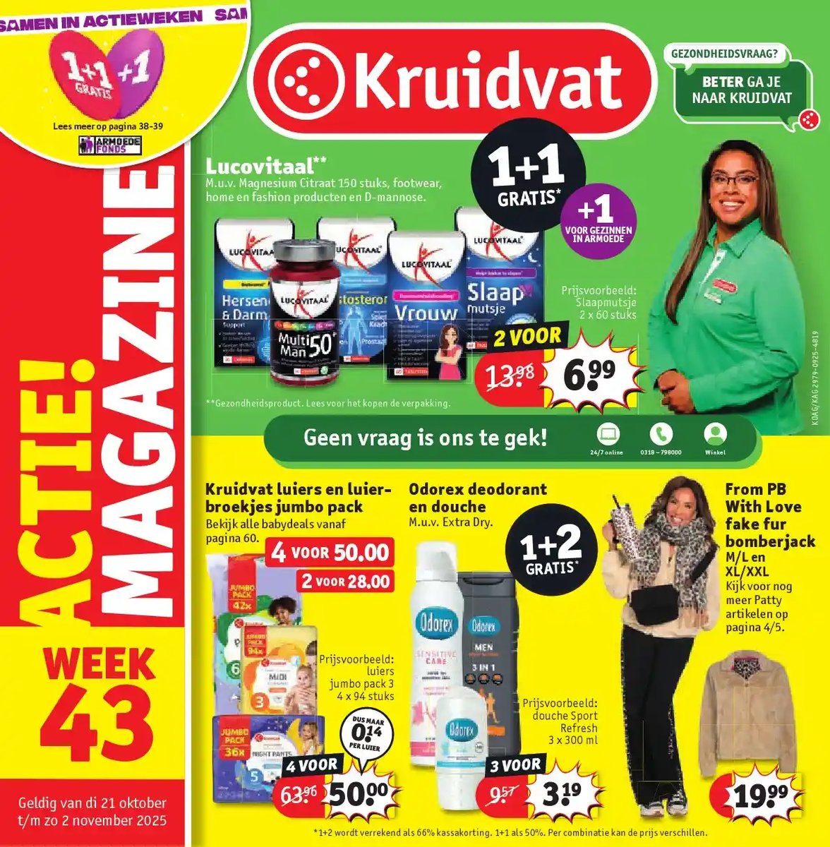 Kruidvat folder – pagina 1