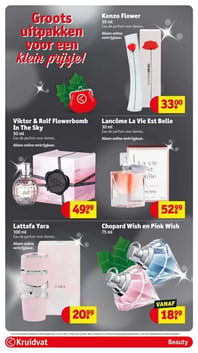 Kenzo Flower aanbieding bij Kruidvat – geldig van 23.12.2025 t/m 28.12.2025