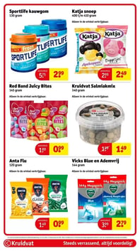 Kruidvat Granenbiscuit Naturel en Chocolade aanbieding bij Kruidvat – geldig van 23.12.2025 t/m 28.12.2025
