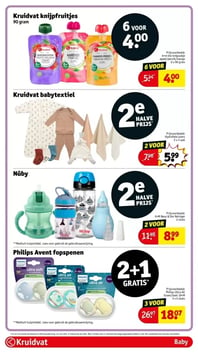 Deryan Scott Luxe campingbedje** aanbieding bij Kruidvat – geldig van 23.12.2025 t/m 28.12.2025