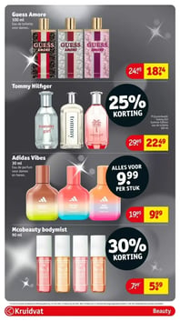 Mcobeauty bodymist aanbieding bij Kruidvat – geldig van 23.12.2025 t/m 28.12.2025