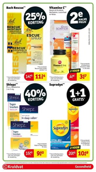 Davitamon Vitamine D, Visolie en Magnesium** aanbieding bij Kruidvat – geldig van 23.12.2025 t/m 28.12.2025