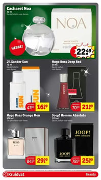 Hugo Boss Deep Red aanbieding bij Kruidvat – geldig van 23.12.2025 t/m 28.12.2025