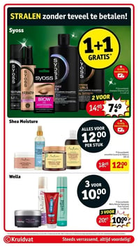 Wella Deluxe hairspray Pure Fullness aanbieding bij Kruidvat – geldig van 23.12.2025 t/m 28.12.2025