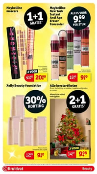 Maybelline mascara aanbieding bij Kruidvat – geldig van 23.12.2025 t/m 28.12.2025