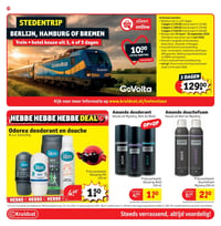 Odorex deodorant en douche aanbieding bij Kruidvat – geldig van 24.02.2026 t/m 08.03.2026