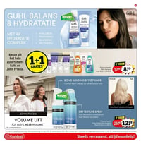 Guhl shampoo Anti-Roos 2 x 250 ml aanbieding bij Kruidvat – geldig van 24.03.2026 t/m 05.04.2026