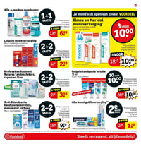 Alle A-merken mondwater aanbieding bij Kruidvat – geldig van 24.03.2026 t/m 05.04.2026