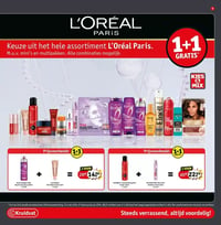 Infallible 3-second Setting Mist Jumbo 150ml + Revitalift Filler Glass Skin Vloeibare Crème 50ml aanbieding bij Kruidvat – geldig van 24.03.2026 t/m 05.04.2026