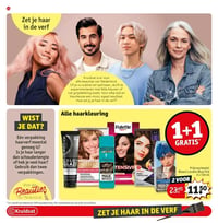 Alle haarkleuring aanbieding bij Kruidvat – geldig van 24.03.2026 t/m 05.04.2026