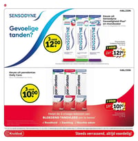 Keuze uit Sensodyne Gevoeligheid Plus* en mondwater aanbieding bij Kruidvat – geldig van 24.03.2026 t/m 05.04.2026
