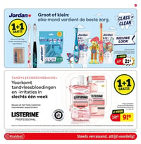 Keuze uit het hele Jordan mondverzorging assortiment. aanbieding bij Kruidvat – geldig van 24.03.2026 t/m 05.04.2026