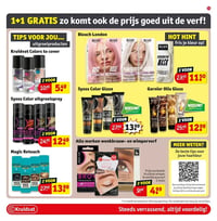 Syoss Color uitgroeispray aanbieding bij Kruidvat – geldig van 24.03.2026 t/m 05.04.2026