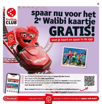 spaar nu voor het 2e Walibi kaartje GRATIS! aanbieding bij Kruidvat – geldig van 23.03.2026 t/m 10.05.2026