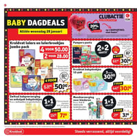 Pampers pants aanbieding bij Kruidvat – geldig van 28.01.2026 t/m 28.01.2026