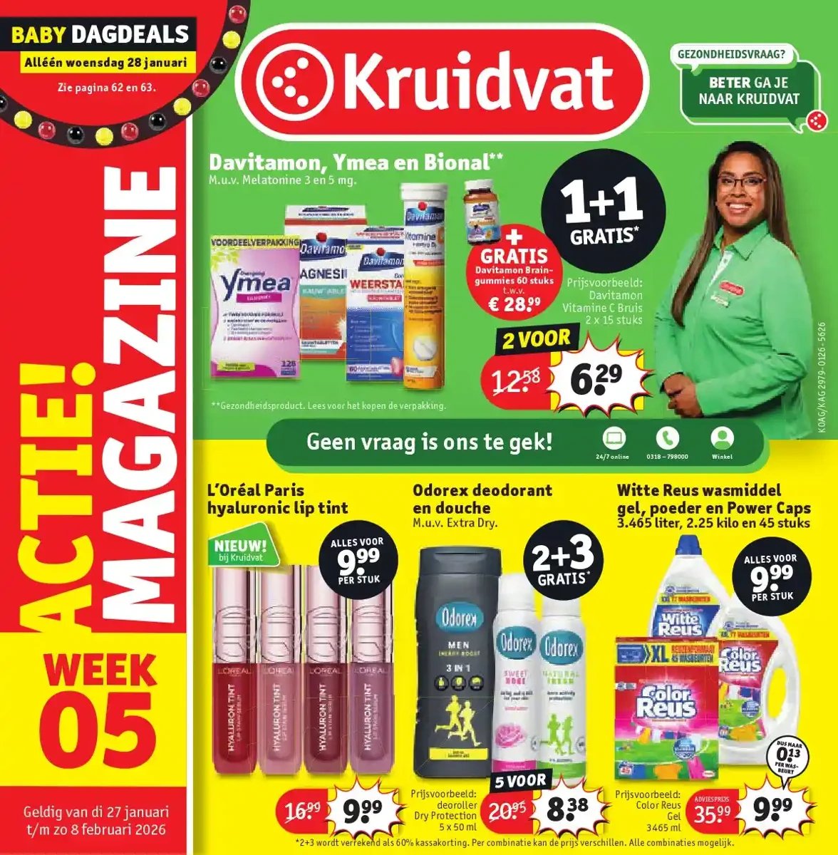 Kruidvat folder – pagina 1