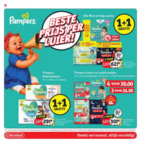 Pampers luiers en luierbroekjes aanbieding bij Kruidvat – geldig van 27.01.2026 t/m 08.02.2026