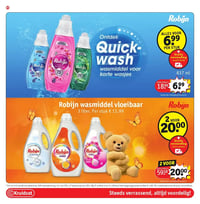 Robijn Quick-wash aanbieding bij Kruidvat – geldig van 27.01.2026 t/m 08.02.2026