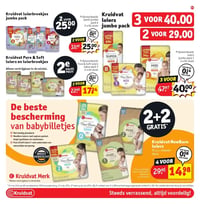 Kruidvat luiers jumbo pack aanbieding bij Kruidvat – geldig van 27.01.2026 t/m 08.02.2026