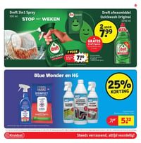 Blue Wonder en HG aanbieding bij Kruidvat – geldig van 27.01.2026 t/m 08.02.2026