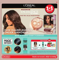 L'Oréal Paris Excellence Nudes 5U Universele Lichtbruin Permanente haarverf aanbieding bij Kruidvat – geldig van 27.01.2026 t/m 08.02.2026